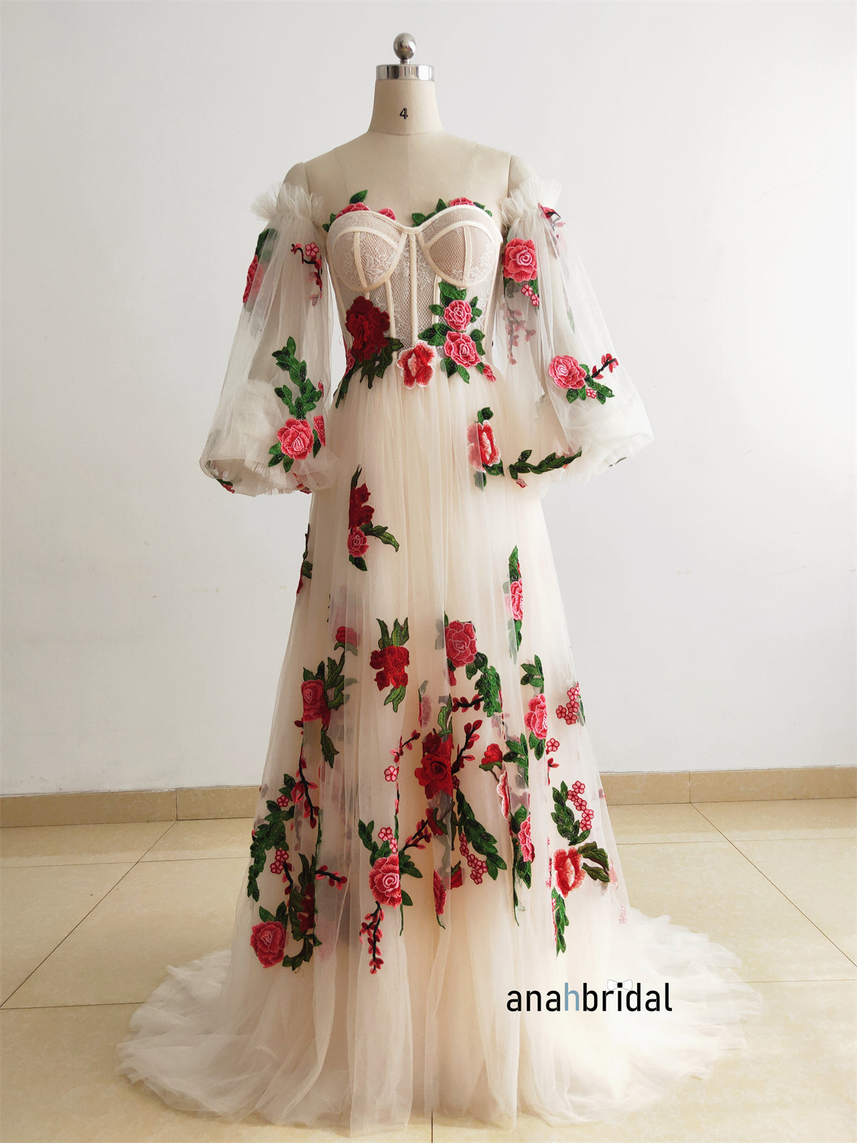 short prom dresses with long trains Green Sheath Green lace prom dress with Gold Appliques and Train
