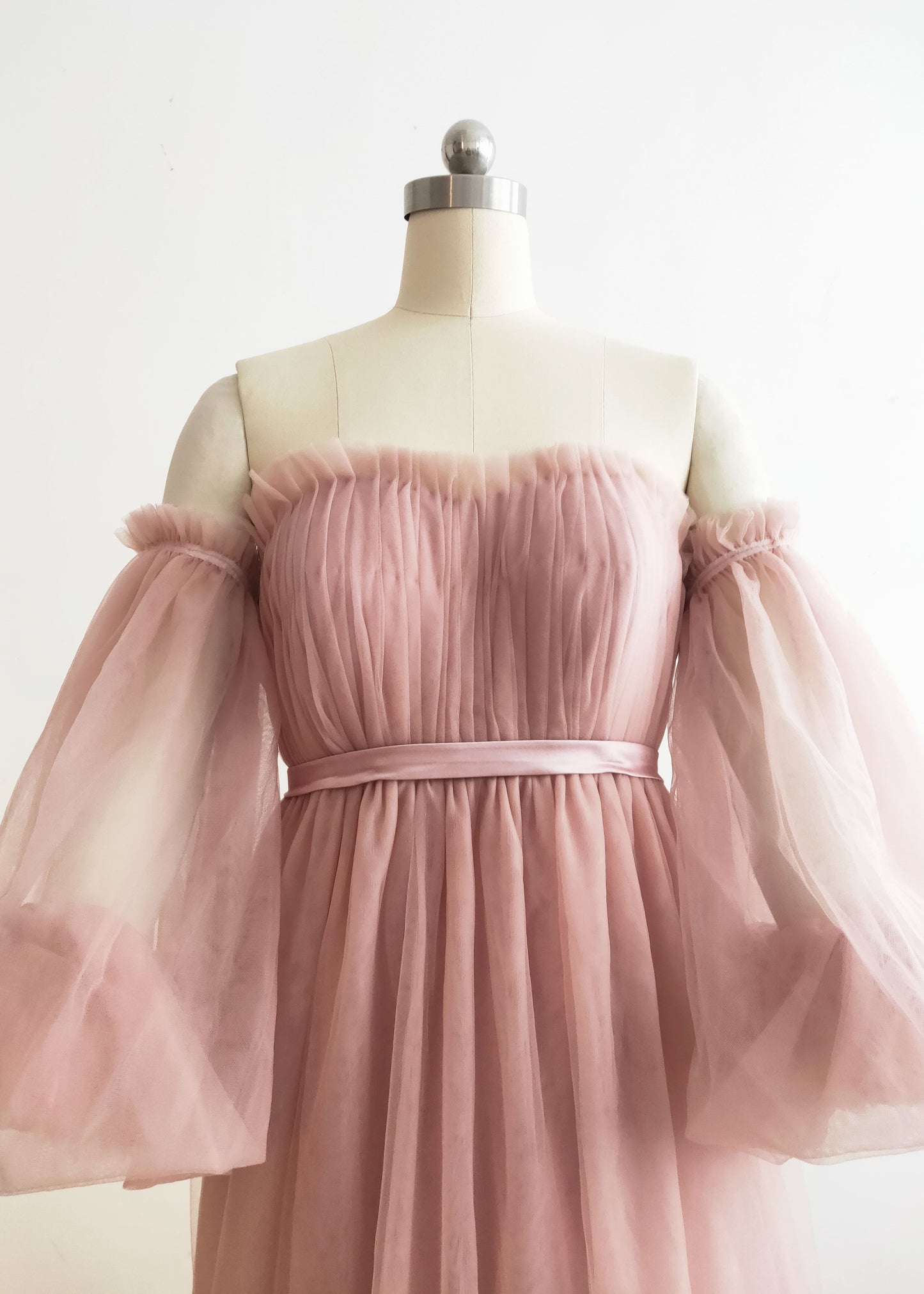 Mauve Maternity Dress /Baby Shower Dress