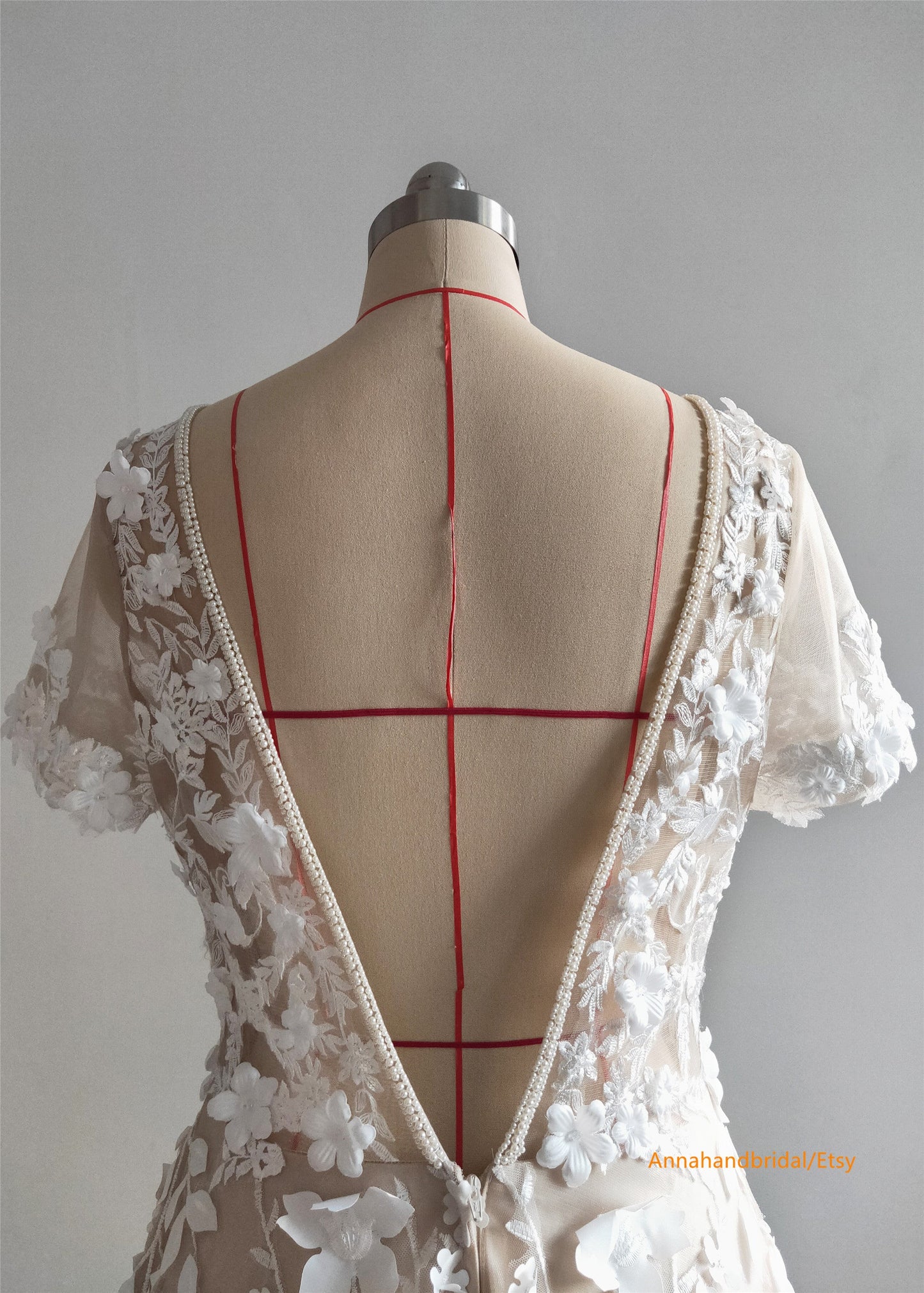 Light Champagne Bridal Gown/Wedding Dress