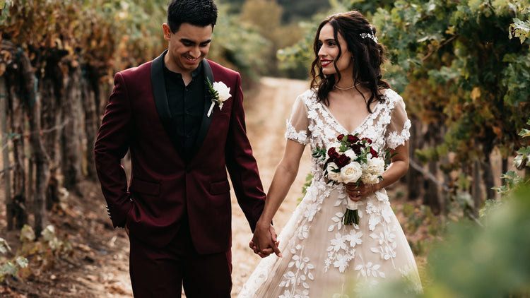 Colorful Wedding Dress