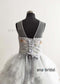 Beaded Lace Ruffled Tulle Flower Girl Dress