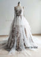 Sweetheart Neck Lace Tulle Maternity Dress