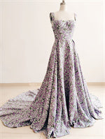 Lavender Flower Photoshoot Dress
