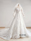 Luxury Beaded Lace Wedding Dress