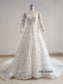 Luxury Beaded Lace Wedding Dress