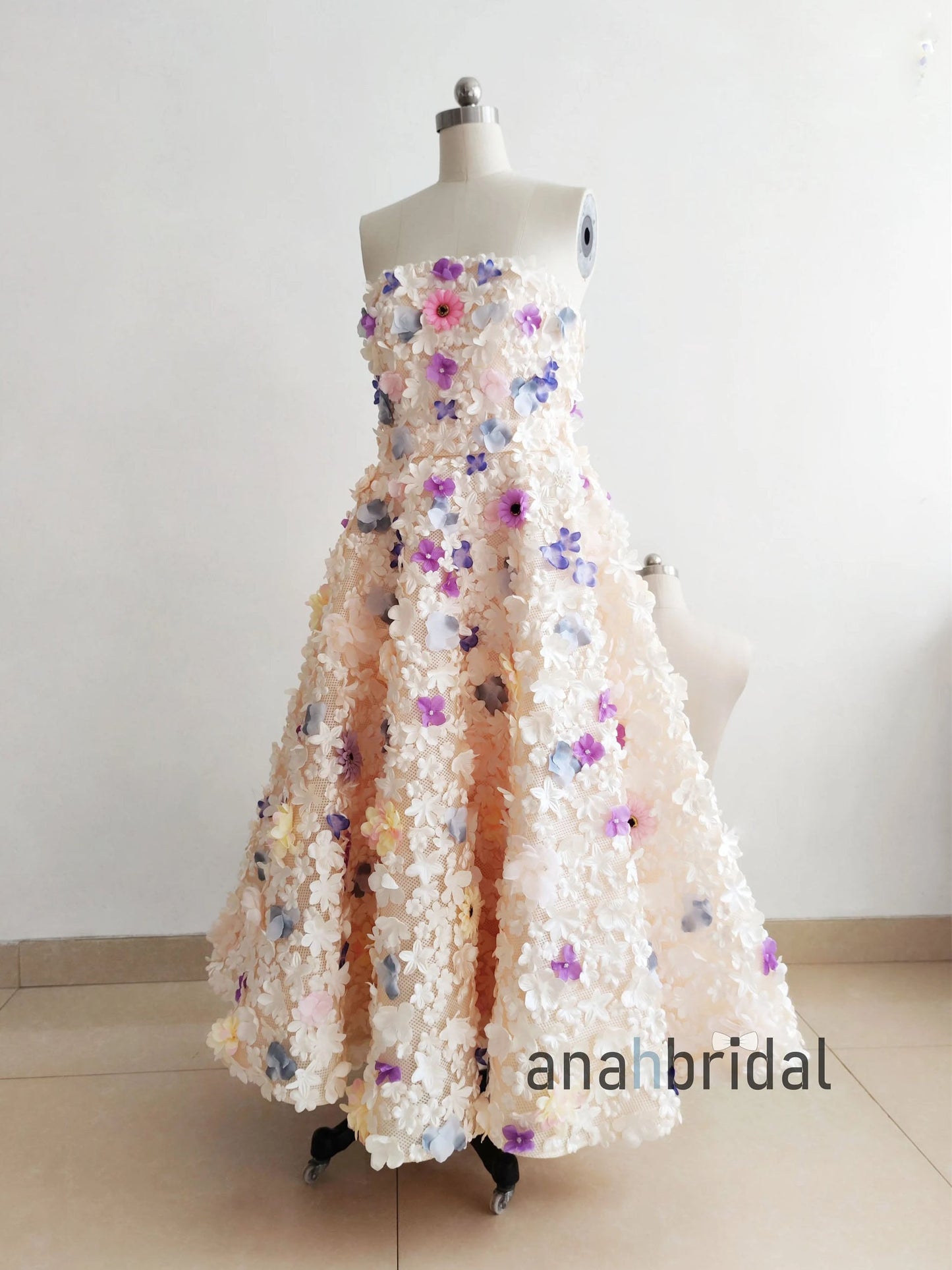 Luxury Handmade Wedding Dress/Short Prom Dress