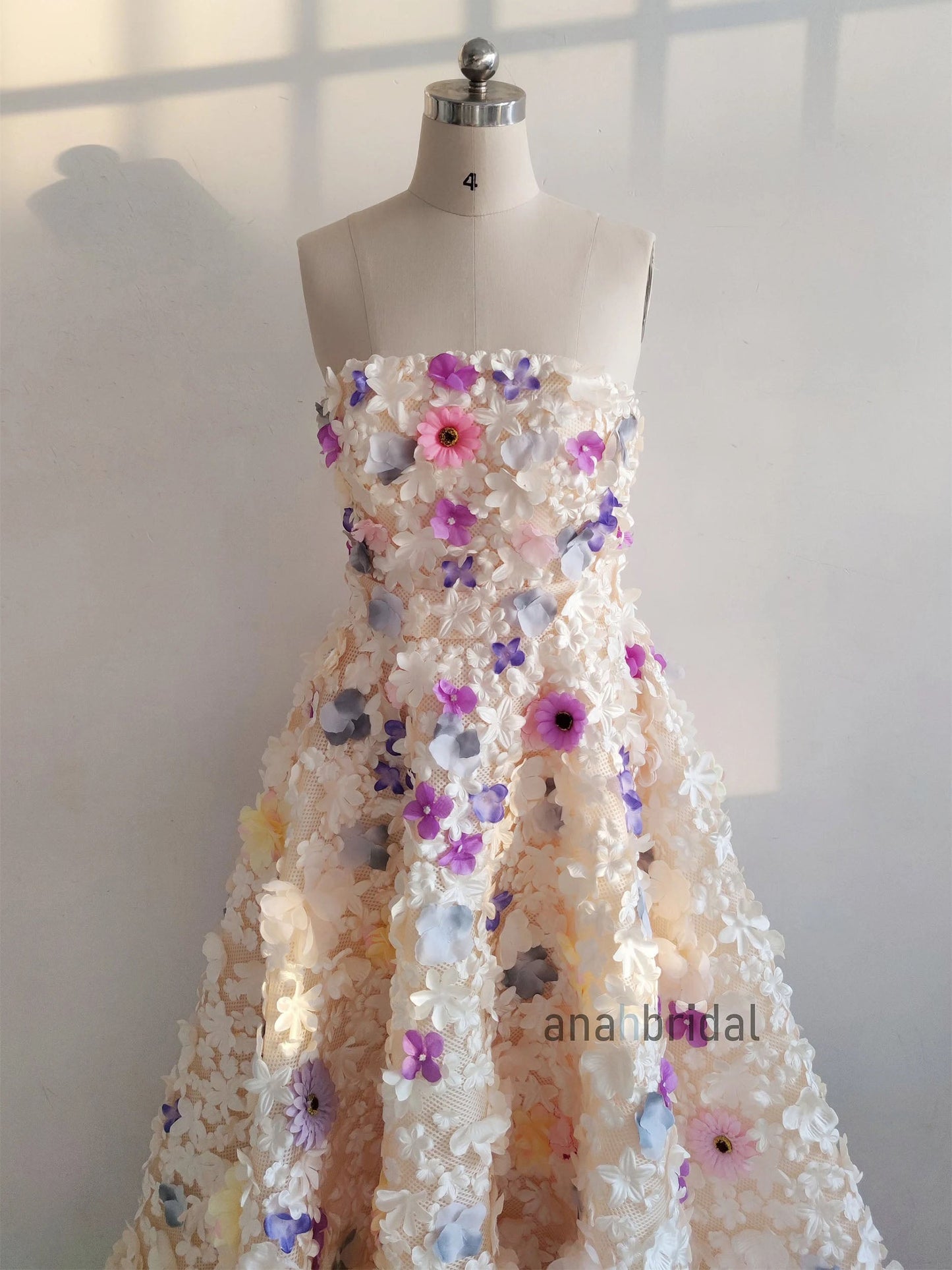 Luxury Handmade Wedding Dress/Short Prom Dress