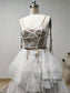 Embroidered Lace Tulle Photo Shoot Dress