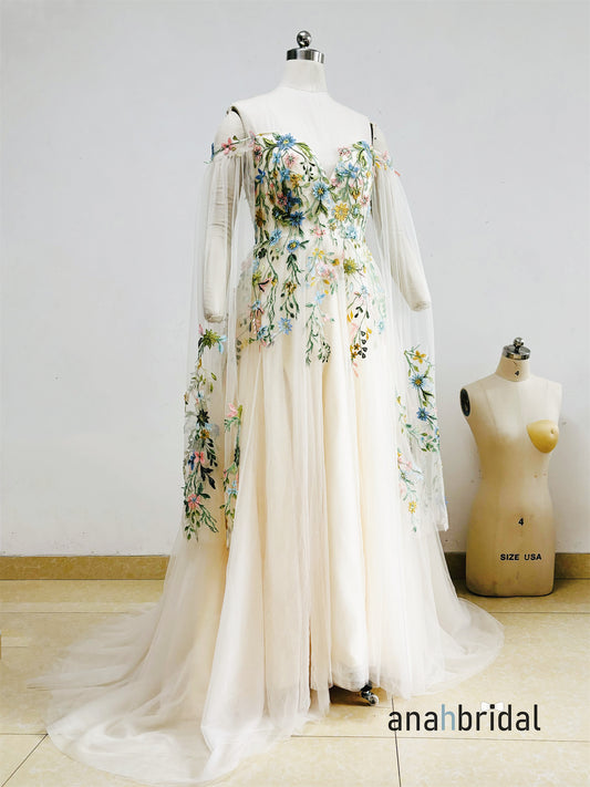 2025 Spring Colorful Bridal Dress