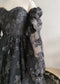 Off Shoulder Black Lace Wedding Dress/Custom Colors/Sizes