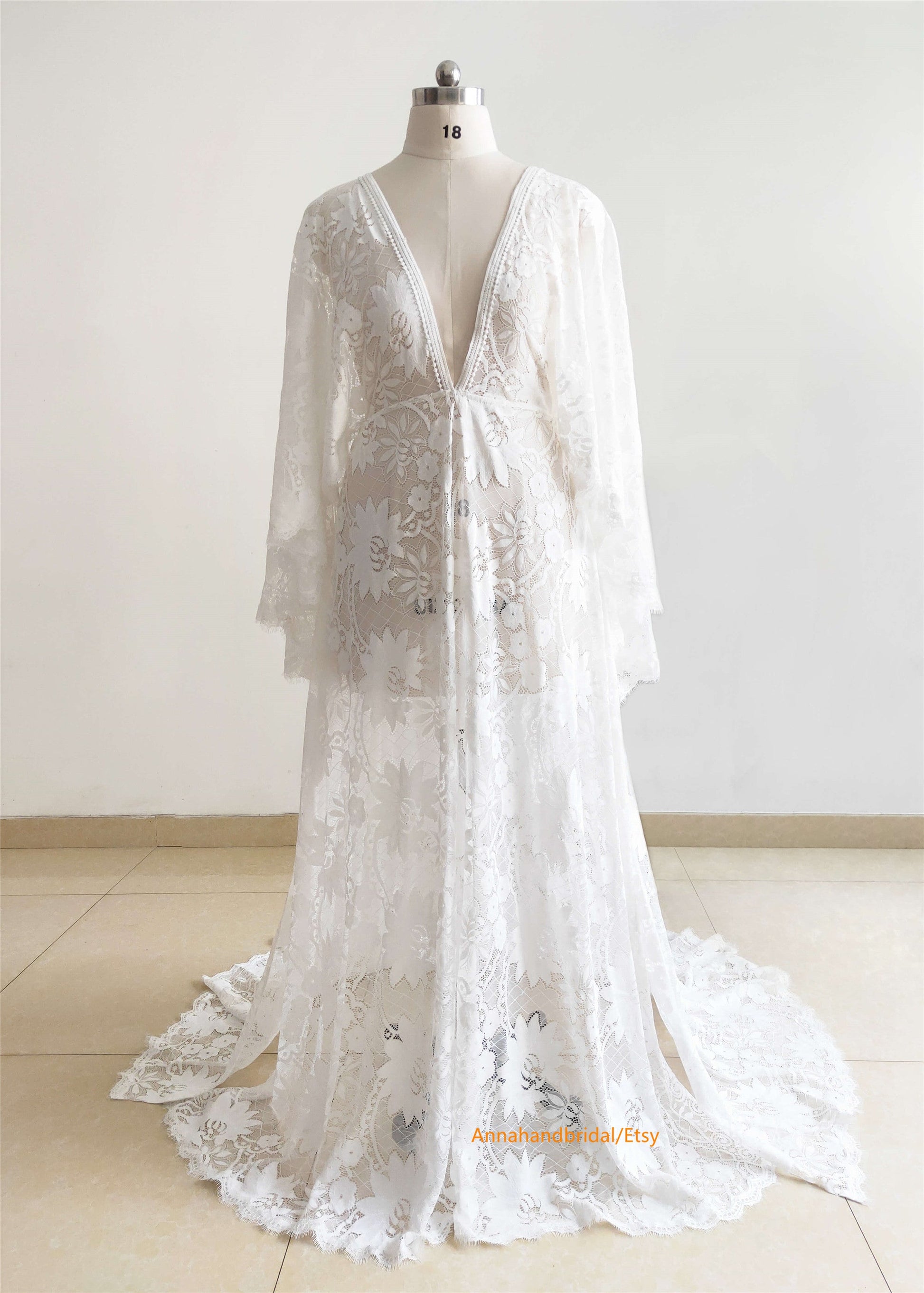 Ivory Lace Maternity Shot Dress Annahandbridal Ivory Lace Maternity Shot Dress Annahandbridal