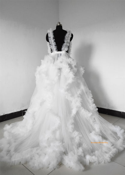 White Baby Shower Dress