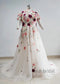 2024 New Floral Lace Mermaid Wedding Dress