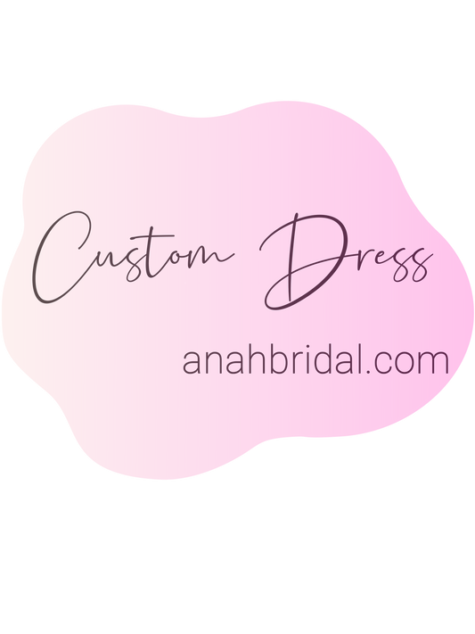 Custom The 61# Color Dress For H--in 3 feet Train