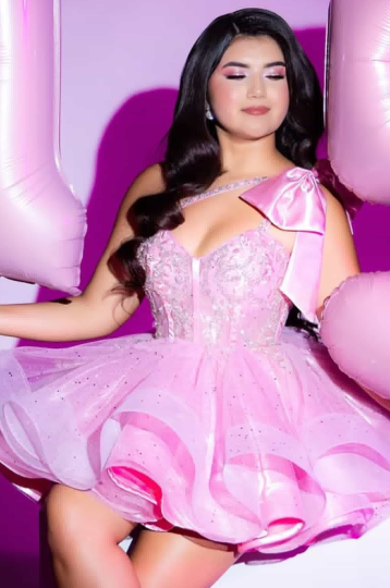 Custom The Pale Pink Dres For S