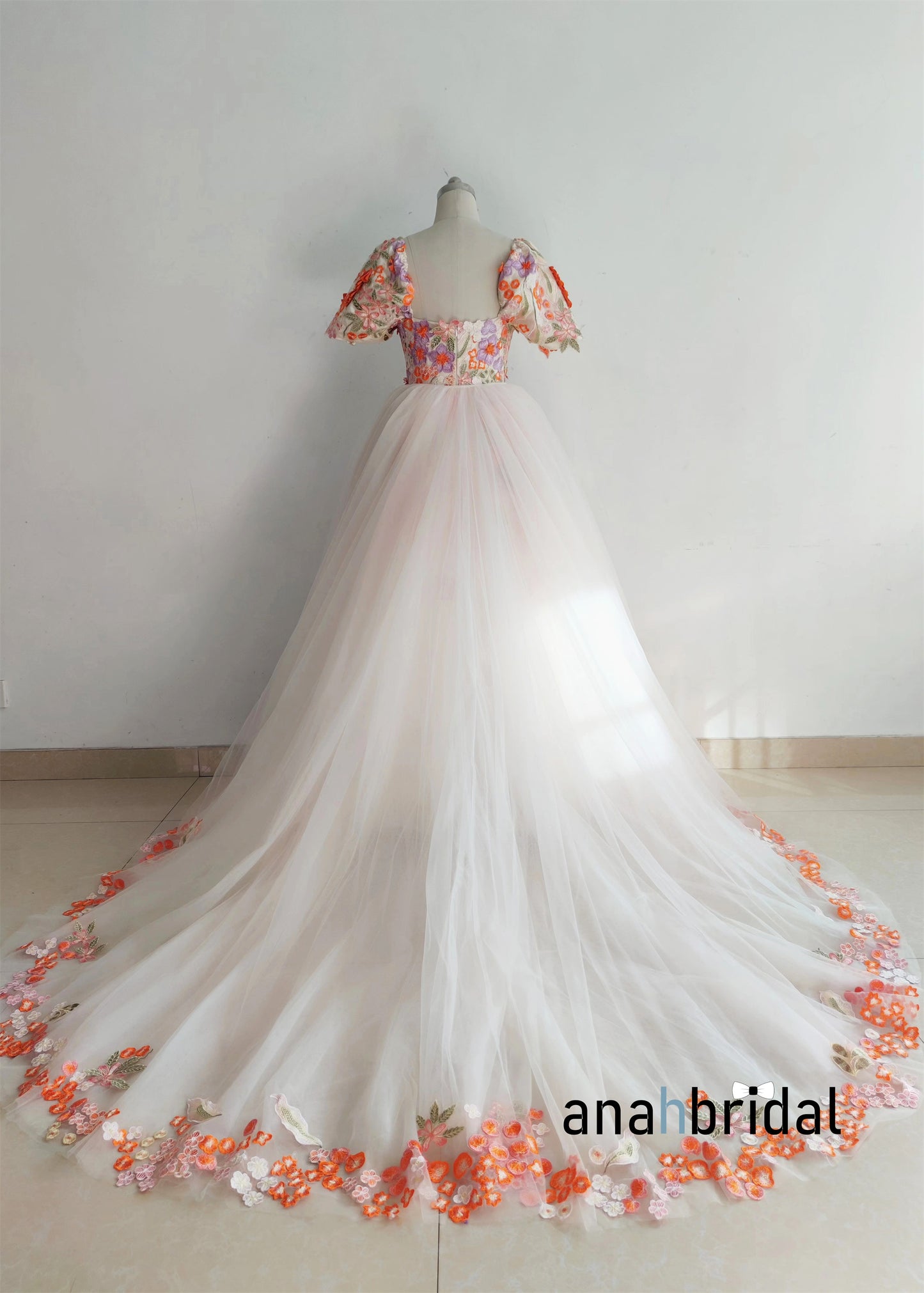 2024 New 2 Pieces Colorful Bridal Dress