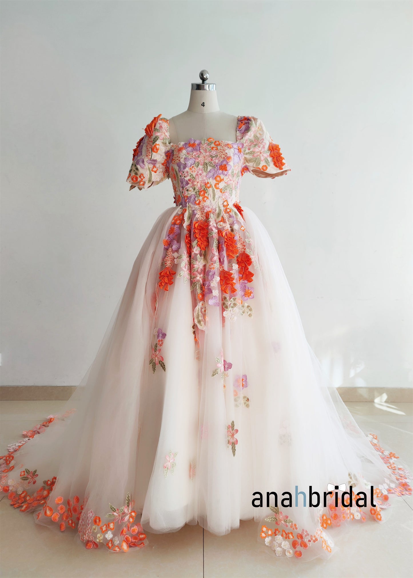 2024 New 2 Pieces Colorful Bridal Dress