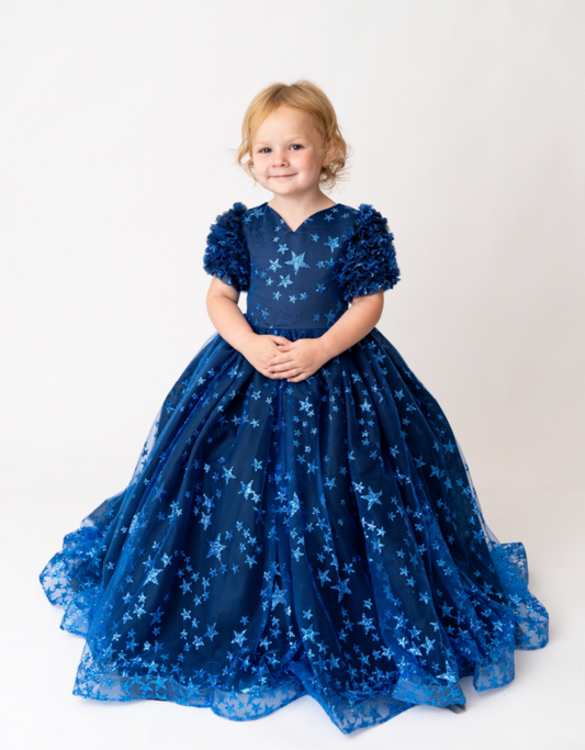 Sparkle Tulle Little Girl Dress/Girls Pageant Dress