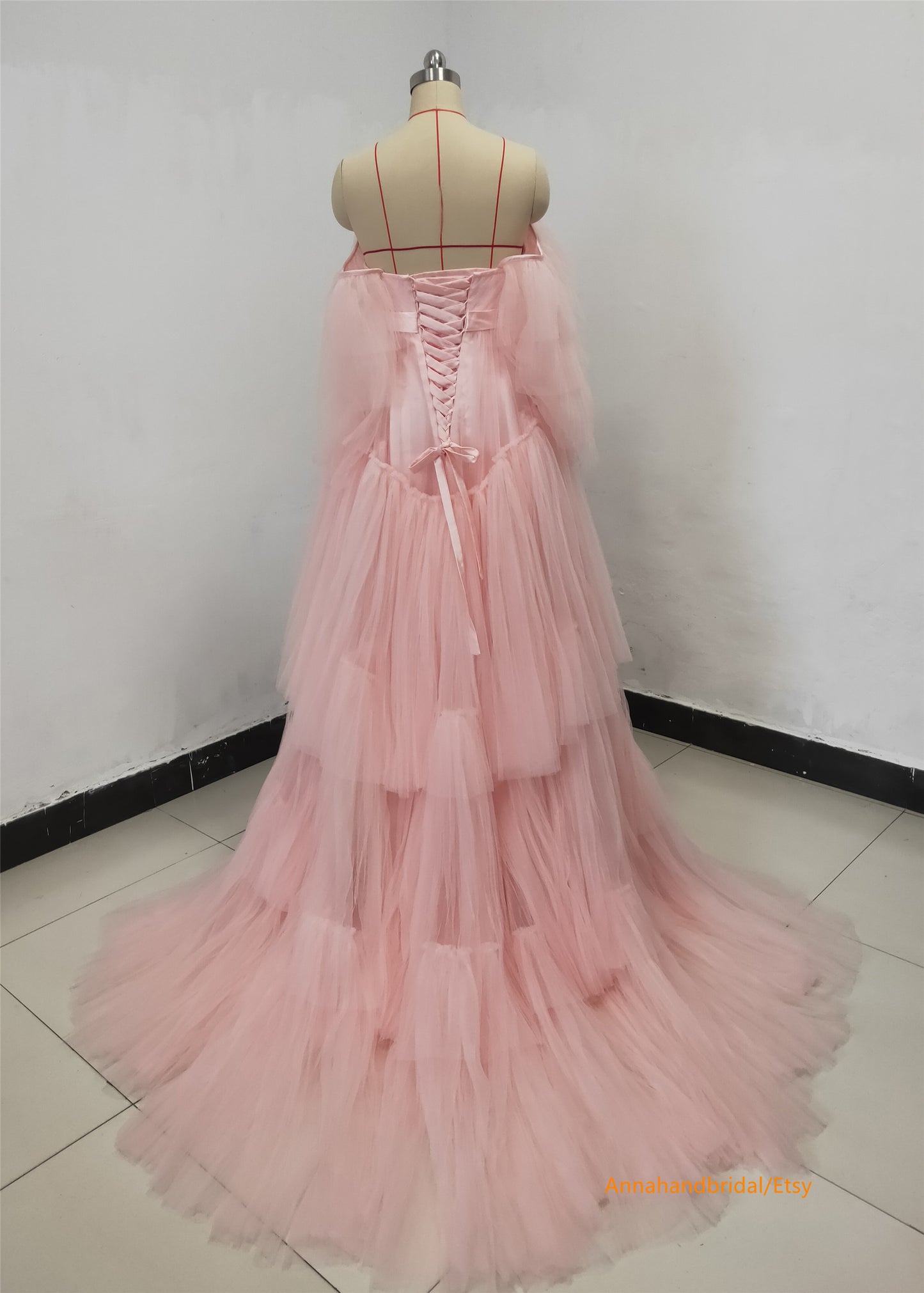 Pink Maternity Dress /Baby Shower Dress