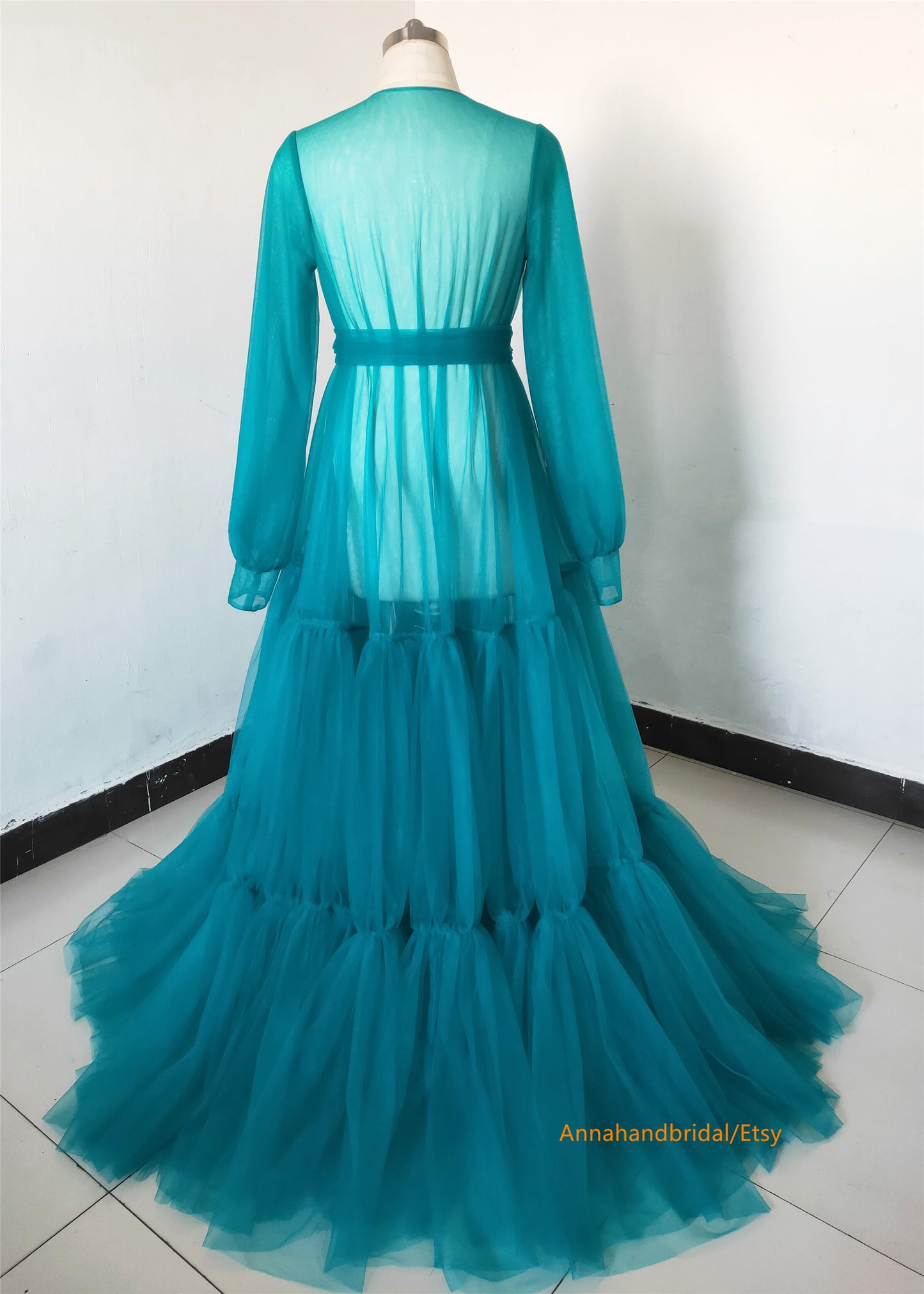 Tiffany Maternity Robe/Photo Shoot Dress