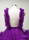 Purple Maternity Dress /Baby Shower Dress