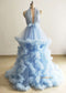 Light Blue Maternity Dress /Photo Shoot Dress