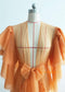 Orange Tulle Maternity Robe