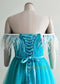 Tiffany Blue Tulle Photo Shot Dress/Prom Dress