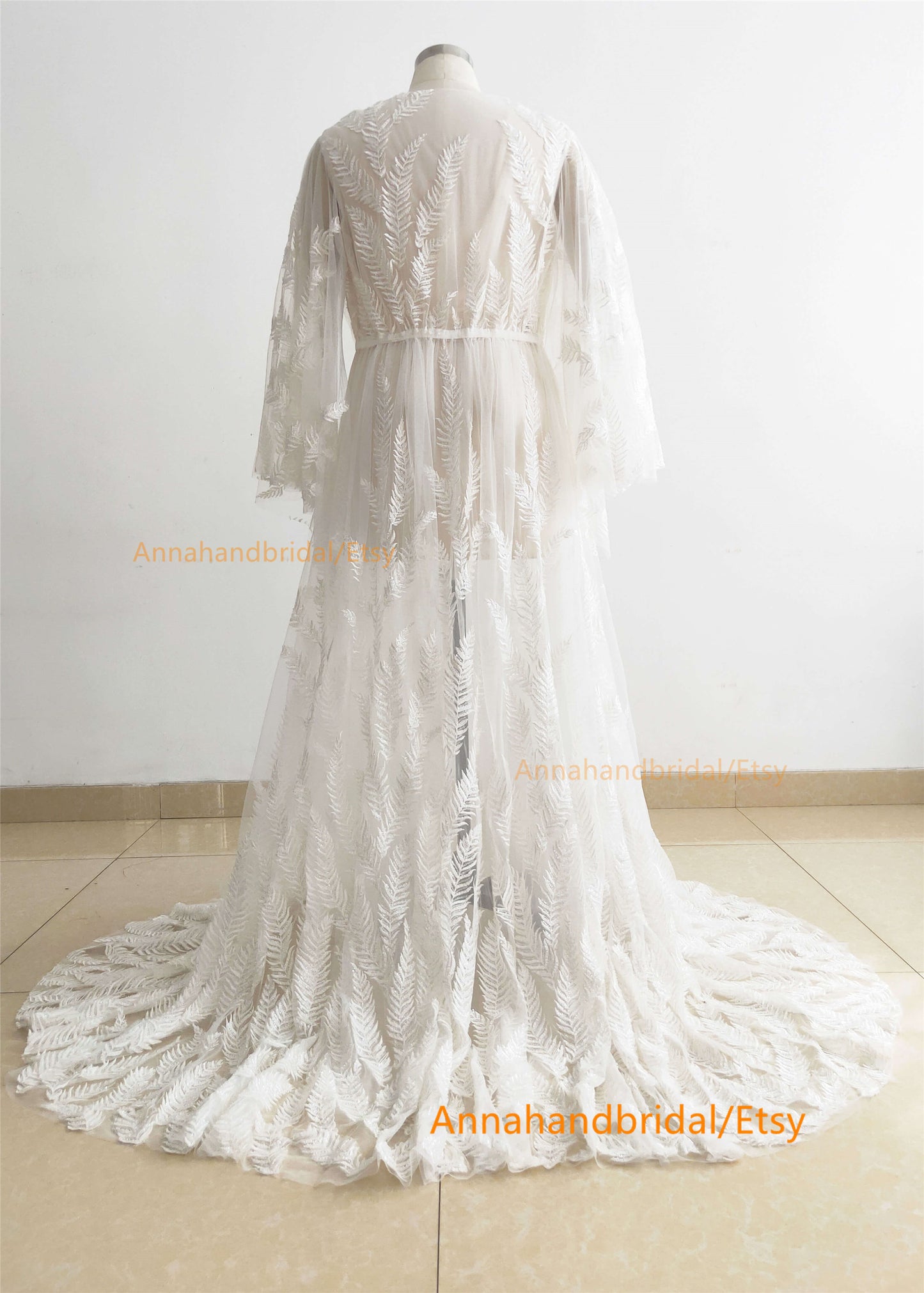 Ivory Lace Fairytale Maternity Dress