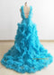 Tiffany Blue Maternity Dress/Photo shot Dress