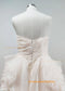 Champagne Organza Wedding Dress