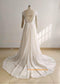 Ivory Chiffon Wedding Dress